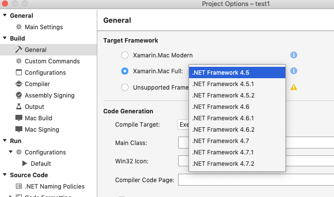 .net framework for mac